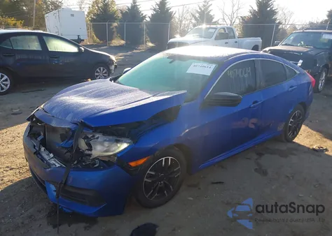 2017 Honda Civic Lx from USA, damaged, VIN 19XFC2F50HE031655